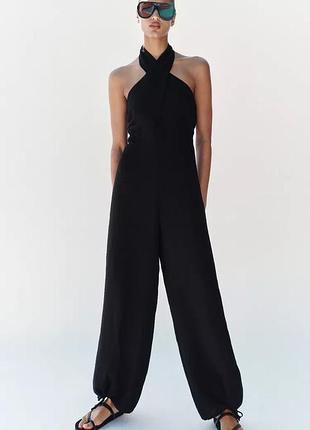 Комбінезон жіночий чорний zara new