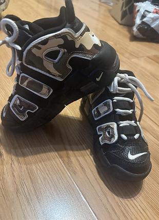 Nike air more uptempo хайтопи кросівки  з балонами