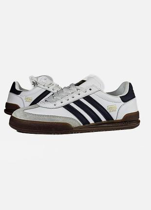 Adidas jeans white/blue 8