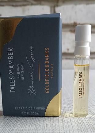Tales of amber, goldfield &banks, пробник