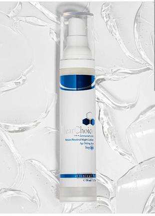 Resist/rewind night lotion нічний флюїдний крем з бензоїл пероксидом та ретинолом/ретинол