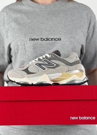 Женские кроссовки new balance 9060 light grey