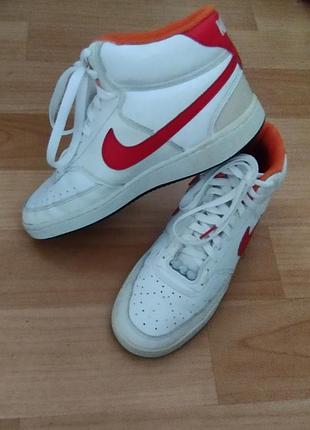 Кроссовки nike (оригинал) высокие р.41 (26,5 см)