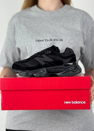 Жіночі кросівки new balance 9060 all black