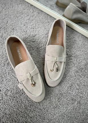 🐚 лофери sand colored натуральна замша. естетика old money.