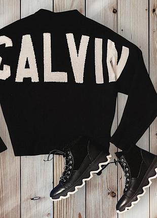 Шерстяной свитер calvin klein 7