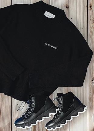 Шерстяной свитер calvin klein 5