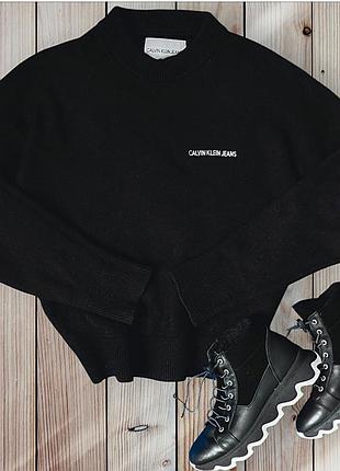 Шерстяной свитер calvin klein 9