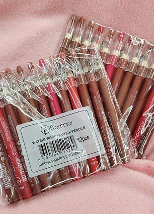 Карандаши для губ flormar (new flarmar) matte color lipstick