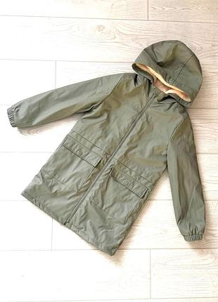 Куртка курточка демисезонная парка kiabi, р. 134