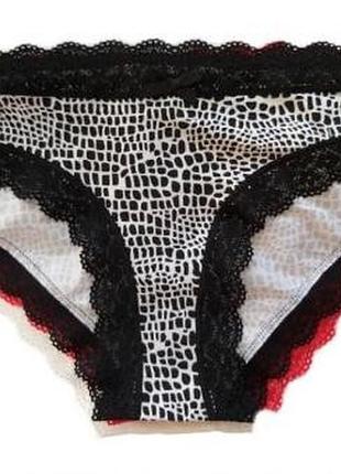 Труси сліпи з мереживом поштучно і комплектом primark secret possessions
