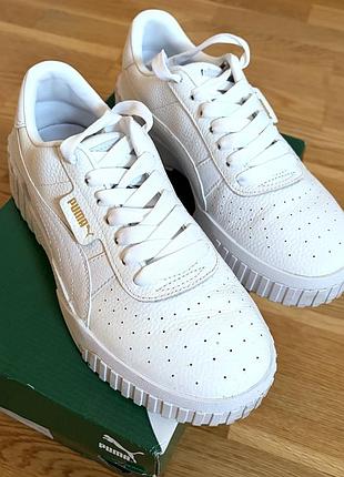 Шкіряні кеди puma cali