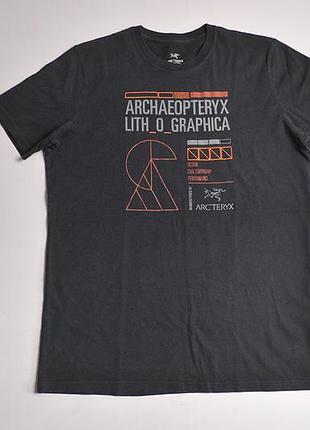 Мужская футболка arcteryx arc'teryx archaeopteryx lith_o_graphica t-shirt - m