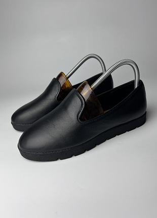 Жіночі мокасини з натуральної шкіри marks&spencer