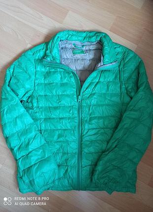 Демисезонная куртка пуховик benetton