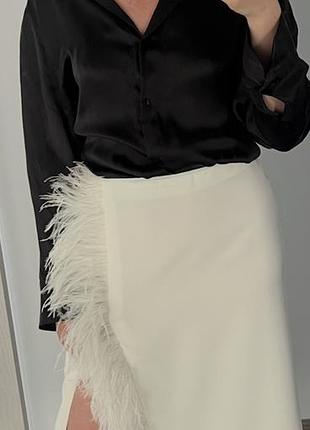 Сатинова сорочка zara