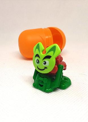 Іграшка kinder surprise rockets 2019 dv063a ракети персонаж із зеленою головою