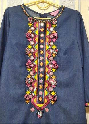 Плаття-вишиванка monsoon 2
