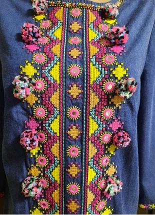 Плаття-вишиванка monsoon 4