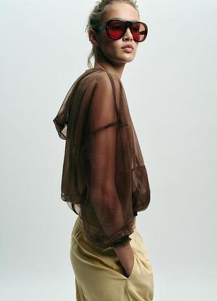Утеплена куртка бомбер zara original spain  утеплений бомбер зара