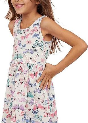 Сарафан, сукня в метеликах h&m