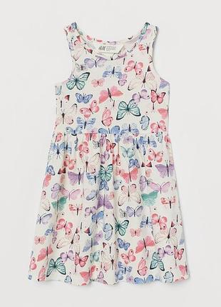 Сарафан, сукня в метеликах h&m 2