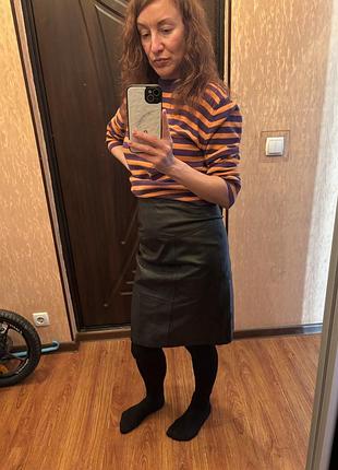Спідниця жіноча шкіра