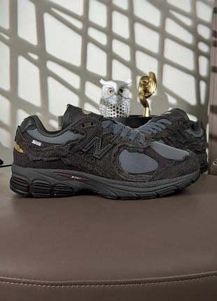 Чоловічі кросівки new balance 2002r ml dark grey