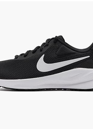 Оригінальні кросівки nike revolution 7 чоловічі чорні легкі літні