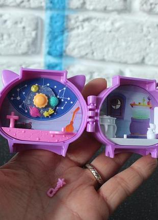 Іграшковий набір polly pocket pet connects owl compact 3