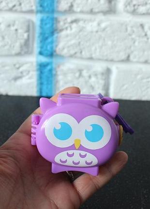 Іграшковий набір polly pocket pet connects owl compact 5