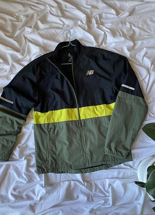 Мужская водоотталкивающая куртка ветровка new balance s m