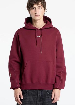 Новий бордовий спортивний костюм від nike nocta.