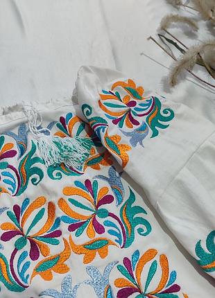 Вышитая блузка для девочки 3