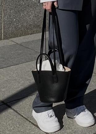 Сумка шкіряна massimo dutti 3