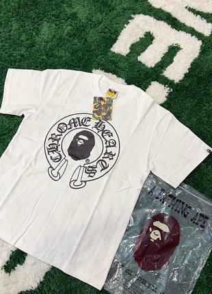 Bape x chrome hearts t-shirt