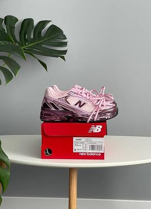 Кроссовки new balance 509 pink black custom