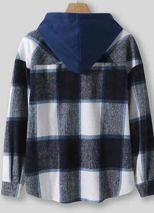 Сорочка в клітинку mini moda 3