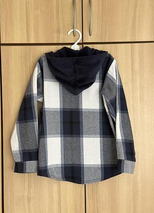 Сорочка в клітинку mini moda 7