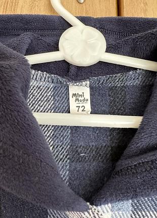 Сорочка в клітинку mini moda 8