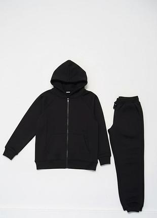 Спортивный костюм женский 6025 xs черный