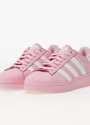 Кросівки жіночі рожеві adidas superstar