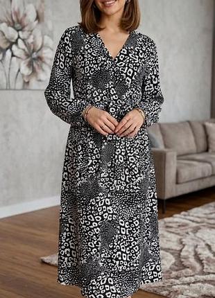 Нова сукня міді, 100% віскоза, 50 розмір (xl)