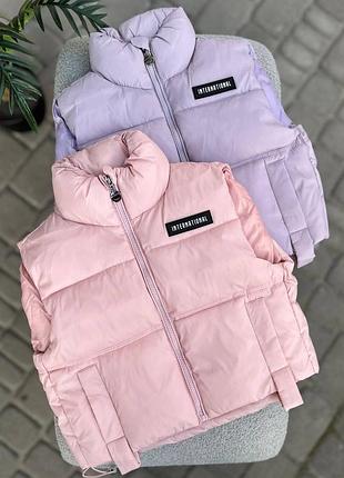 Жилетка для дівчинки