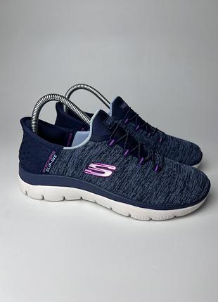 Жіночі кросівки skechers slip-ins