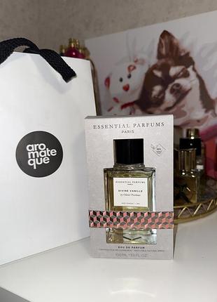 Парфумована вода divine vanille essential parfums 100 мл