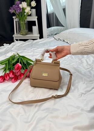 Сумка medium sicily beige 2