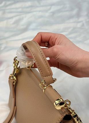 Сумка medium sicily beige 9
