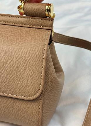 Сумка medium sicily beige 6