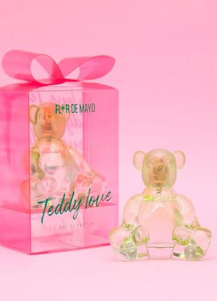 Духи парфюм парфюмированная вода flor de mayo teddy love для детей, женщин